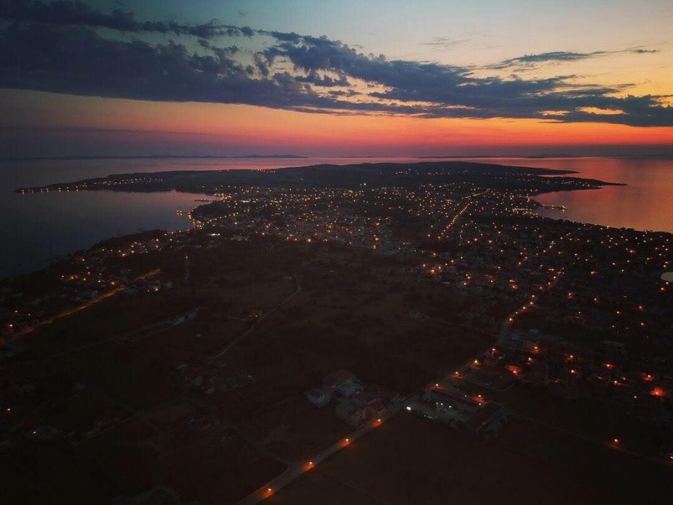 Where to see the most beautiful sunset at Vir in Croatia
